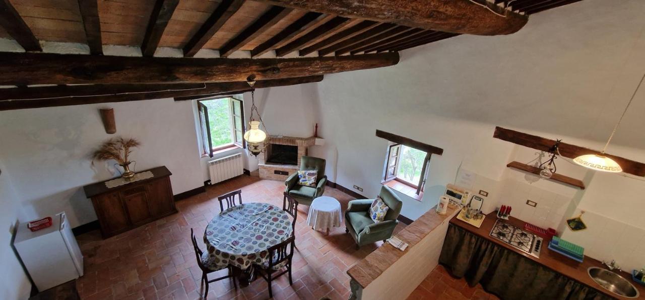 Agriturismo La Piaggia Appartamenti A Vivo dʼOrcia Εξωτερικό φωτογραφία