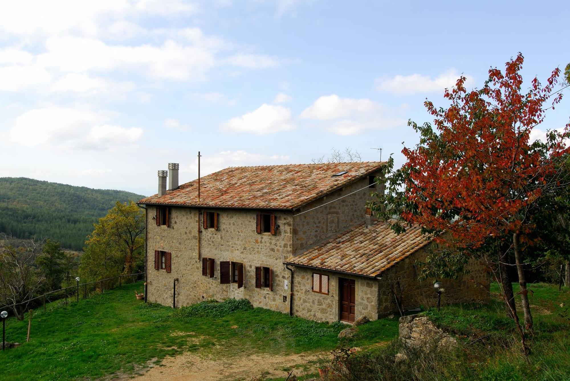 Agriturismo La Piaggia Appartamenti A Vivo dʼOrcia Εξωτερικό φωτογραφία